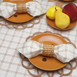 Top tendance dîner décor écologique à la main jacinthe d'eau porte-serviettes table à manger porte-serviettes pour restaurants - Product Image 6