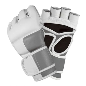 Gants de boxe noirs pour entraînement MMA, gants de Muay Thai, gants de boxe Muay Thai, pour combattants MMA - Product Image 6