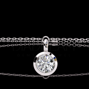 Bracelet Classique en Argent Sterling 925 Plaqué Or avec Moissanite et Diamant Sertis en Bezel pour Mariages, Fêtes et Cadeaux - Product Image 6