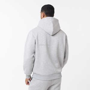 Ensemble de vêtements de sport décontractés pour hommes, design personnalisé, léger, survêtement à capuche délavé à l'acide, pantalon de survêtement évasé en gros - Product Image 5