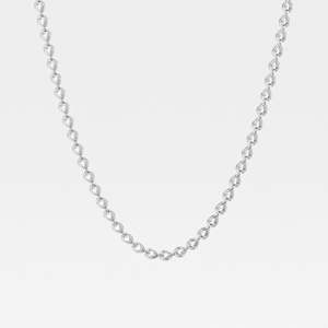 ชุดสร้อยคอเทนนิสสีขาวทอง18K พร้อมลูกแพร์ตัดเพชรสำหรับผู้หญิงเครื่องประดับชั้นสูง - Product Image 2