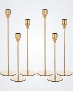 Candelabro Moderno de Metal de Alta Calidad, Hecho a Mano, Ecológico, con Diseño Admirable, para el Hogar, Cumpleaños, Pascua - Product Image 4