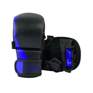 Gants de tireur MMA en cuir pour hommes, fabrication sur mesure, vente en gros - Product Image 1