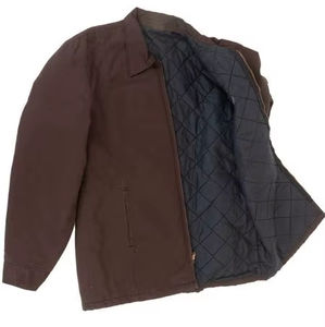 Meilleurs fabricants de vestes en jean d'hiver tendance pour hommes, prix bas, respirantes, boutons recouverts, OEM, vestes en jean pour hommes - Product Image 3