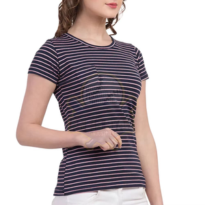 Camiseta Holgada de Manga Regular para Mujer, Estilo Urbano Ecológico, Tendencia de Moda de Verano, Diseño Personalizado de Primera Calidad - Product Image 5