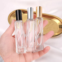 Bouteille de parfum violet vide mini vente bouteilles de parfum en gros 50ml 60ml 30ml bouteille en verre pour parfum 10ml