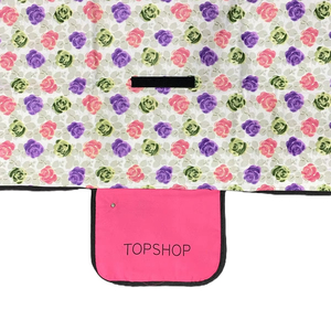 Manta de Picnic de poliéster para exteriores, alfombrilla de playa con estampado creativo para viajes, Picnics, alfombrilla impermeable para acampar, regalo promocional novedoso - Product Image 1