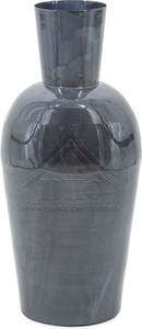 Rustic-style Metal Flower <b>Vase</b> with <b>Vintage</b> Charm and Shiny Color Powder Coated Finished for Farmhouse-inspired Interiors - Product Image 2