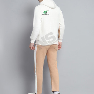 High Quality Custom Logo 100% Cotton Mens Tracksuits Winter Style Running Fitness Sportswear Two Piece <b>Jogging</b> <b>Suit</b> Wholesale - Product Image 3