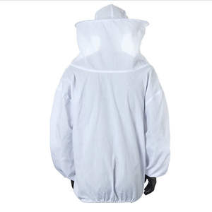 Costume de blouse d'apiculture en coton respirant tissus en polyester anti-moustiques et anti-insectes veste d'apiculteur antistatique - Product Image 2