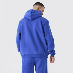 Conjunto Deportivo para Hombre, Estampado DTG/DTF, Estilo Moderno, Dos Piezas, Informal, Corte Regular, con Capucha, Color Sólido, para Correr, Atlético, 100% Algodón, 2025 - Product Image 4