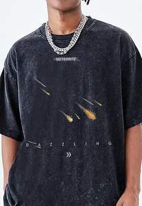 Camiseta Unisex de Estilo Vintage, 100% Algodón, Personalizada, de Manga Larga, Doble Capa, Estampado Gráfico Urbano, Holgada, Sólida - Product Image 5