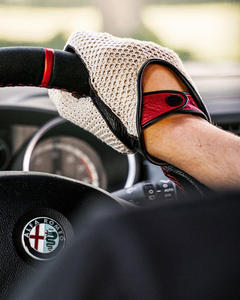 Guantes Unisex de Alta Calidad de Color Sólido para Conducir EN LA Parte Trasera de Ganchillo, Protección UV de Cuero Personalizada, Orificio de Ventilación de Pantalla Táctil para Hombres y Mujeres - Product Image 5