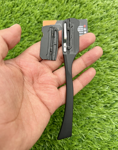 Rasoir de coiffeur en acier inoxydable à lame unique personnalisé en gros avec une faible quantité minimale de commande pour le corps et le visage - Product Image 6