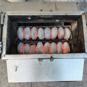 Pure Fire Hookah Coconut Shell Model-Briquetas Shisha en patrones de cubo y tableta - Product Image 1