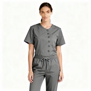 Meilleure vente qualité supérieure femmes infirmière médicale gommage costumes confortable hôpital porter uniforme dans un Look moderne gracieux - Product Image 5