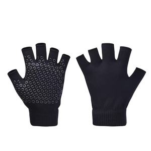 Guantes Deportivos de Algodón Antideslizantes de Medio Dedo, Transpirables, para Yoga, Entrenamiento Deportivo, con Dedos Expuestos, Pantalla Táctil, Detección de Agujas - Product Image 2