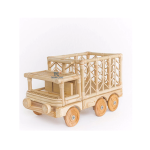 Nouveautés Voiture pour enfants en rotin écologique et durable Jouet pour enfants Voiture pour enfants Jouet en rotin - Product Image 3