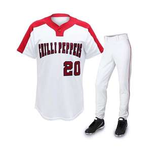 Jersey y pantalones de béisbol personalizados de alta calidad con nuevo diseño, jersey de béisbol deportivo para jóvenes al por mayor de fábrica, - Product Image 4
