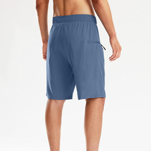 Pantalones cortos de baño personalizados de verano para hombre, tejido transpirable de secado rápido, moda OEM con estampado de logotipo y marca de etiqueta privada - Product Image 5