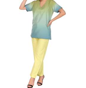 Wholesale stylish hospital <b>scrubs</b> uniform custom <b>nurse</b> <b>scrub</b> suit Custom color surgical gown Comfortable medical <b>scrubs</b> - Product Image 3