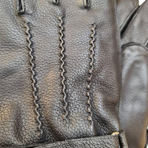 Gants en cuir à écran tactile avec logo personnalisé de marque privée-Respirant Respectueux de l'environnement Service OEM Utilisation en toutes saisons - Product Image 3