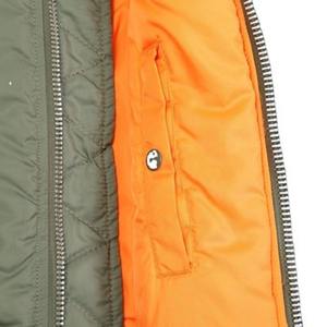 Blouson bomber unisexe en nylon imperméable à col montant, personnalisable, qualité supérieure, streetwear homme, coupe oversize en toile – Collection 2026 - Product Image 3