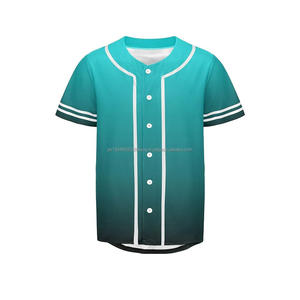 Camisetas de béisbol y sóftbol transpirables con logotipo personalizado para hombre, ropa deportiva al por mayor con técnica de sublimación - Product Image 3