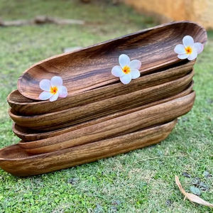 Bols décoratifs en bois, bol à pâte en bois, bol à bougie, bol à noix en bois, design classique pour servir les aliments - Product Image 1