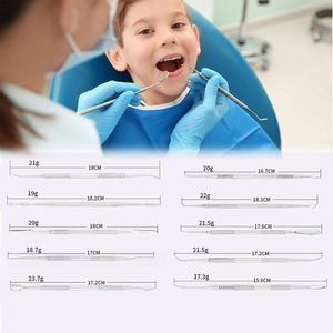 Juego de 12 Cuchillos de Metal de Doble Punta para Tallar, Grabar, Cerámica, Odontología y Joyería, por SurgiRight Instrument - Product Image 2