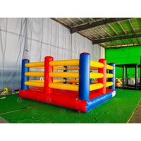 2025 vente populaire anneau de boxe gonflable de haute qualité carnaval location anneau de lutte gonflable arène pour enfants et adultes