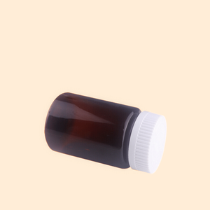 JK Packaging Solutions Vietnam Factory – Meilleur prix de départ pour l'emballage de flacons en PET/plastique brun de 150 ml pour pilules et vitamines - Product Image 1