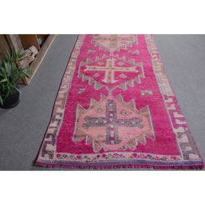 พรมปูพื้นขนาดใหญ่สไตล์ตุรกีวินเทจพรมปูพื้นสีชมพูสำหรับห้องขนาด330 x 1080ft 4ม. - Product Image 3