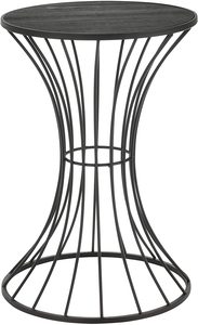 Table basse à cadre en métal noir de haute qualité à prix raisonnable Table unique Salon Restaurant - Product Image 3