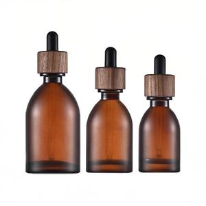 Flaconi Contagocce in Vetro Satinato con Spalla Inclinata da 30ml-100ml, Bottiglie per Oli Essenziali e Sieri, Confezioni da Viaggio Ricaricabili per Skincare - Product Image 5