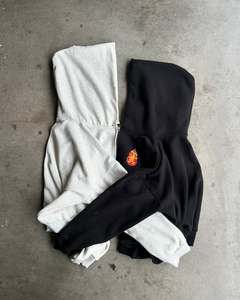 Survêtement d'hiver léger et respirant 100 % coton pour homme, manches longues, taille élastique, genouillère, faible MOQ, haute qualité - Product Image 5