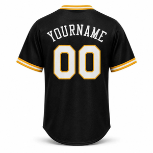 Camiseta Deportiva Personalizada con Estampado Completo de Equipo de Béisbol, Transpirable, de Poliéster, con Nombre y Número Personalizados, Proveedor de Fábrica OEM - Product Image 2