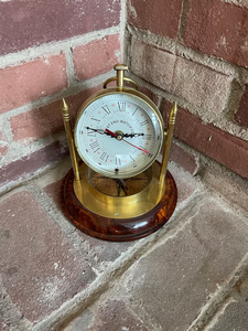 Nghệ Thuật Cổ Điển Trang Trí Nội Thất <span class=keywords><strong>Nautical</strong></span> Brass Đồng Hồ Với La Bàn Kim Loại Thiết Kế Bởi Calvin Thủ Công Mỹ Nghệ - Product Image 2