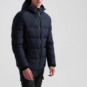Chaqueta de invierno ligera y cortavientos para hombre 2025, clásica, gruesa, cálida, para deportes al aire libre, con forro acolchado. - Product Image 2
