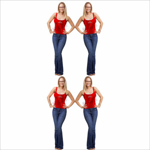 Camiseta sin mangas acanalada de algodón elástico para mujer, camiseta ajustada para gimnasio, yoga o atuendo diario, camiseta sin mangas suave para mujer - Product Image 6