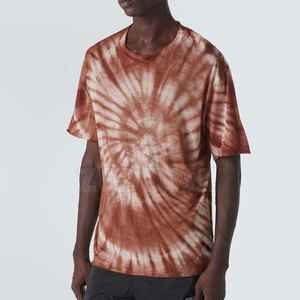 Personalizado de gran tamaño fabricante Casual lavado ácido camisetas ligeras de alta calidad 100% algodón lavado ácido camisetas - Product Image 3