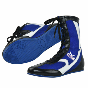 รองเท้าเทรนนิ่งหนังวัวสำหรับผู้ชาย, รองเท้าเทรนนิ่งหนังวัวสำหรับฤดูร้อนพื้นรองเท้ายางซับในตาข่ายสำหรับมวยปล้ำ - Product Image 3