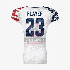 Services OEM, dernier style de maillot de football américain, maillot de football américain de haute qualité, design personnalisé - Product Image 2