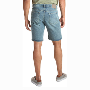 Shorts en jean décontractés d'été pour hommes, style urbain, grandes tailles, respirants, confortables, coupe décontractée, taille mi-haute, service OEM disponible - Product Image 4