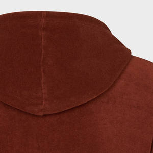 เสื้อมีฮู้ดผ้าฟลีซสำหรับผู้ชาย350/400แบบไม่มีสายหนังมีฮู้ดผ้าคอตตอนแบบดิจิตัลใส่ได้ทั้งชายและหญิงโอเวอร์ไซส์ - Product Image 5