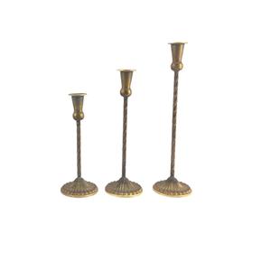 Candelero de la más alta calidad, decoración del hogar, soporte de vela, diseño elegante, portavelas de Metal dorado, accesorios de iluminación - Product Image 1