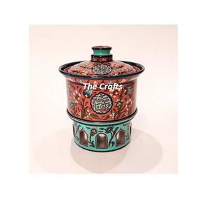 Recipiente para Calentar Comida Clásico de Acero Inoxidable Meena Work, Tamaño y Capacidad Personalizados, Exhibidores de Buffet, Artesanía de Alta Calidad para Hoteles - Product Image 4