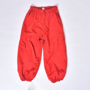 Pantalon baggy unisexe imperméable pour l'hiver vente en gros pour le ski snowboard respirant coupe-vent entièrement scellé pour fermeture éclair - Product Image 1