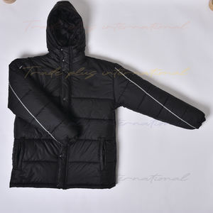 Veste en duvet à bulles d'air pour hommes nouveau design en vente de gros Vestes en duvet d'hiver légères et chaudes à fermeture éclair pour hommes - Product Image 4