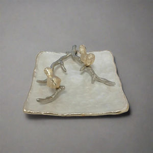 ที่ใส่กระดาษเช็ดปากโลหะสุดหรูที่ใส่กระดาษทิชชู่ตกแต่งโต๊ะรับประทานอาหารที่บ้านโรงแรมร้านอาหาร - Product Image 4